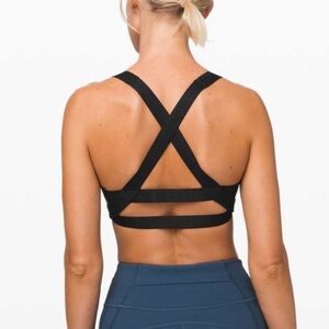 Lululemon Adapt The Strap Bra Black Size Small